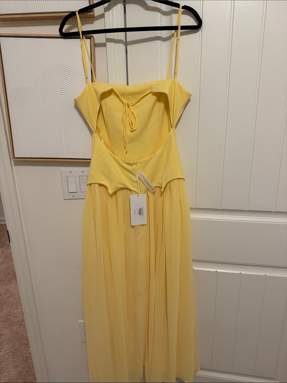 One and Only Collective Yellow Dress